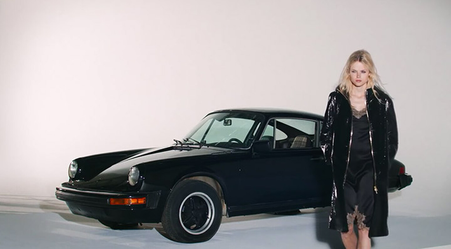 Cry as a vintage Porsche 911 is crushed in the name of fashion