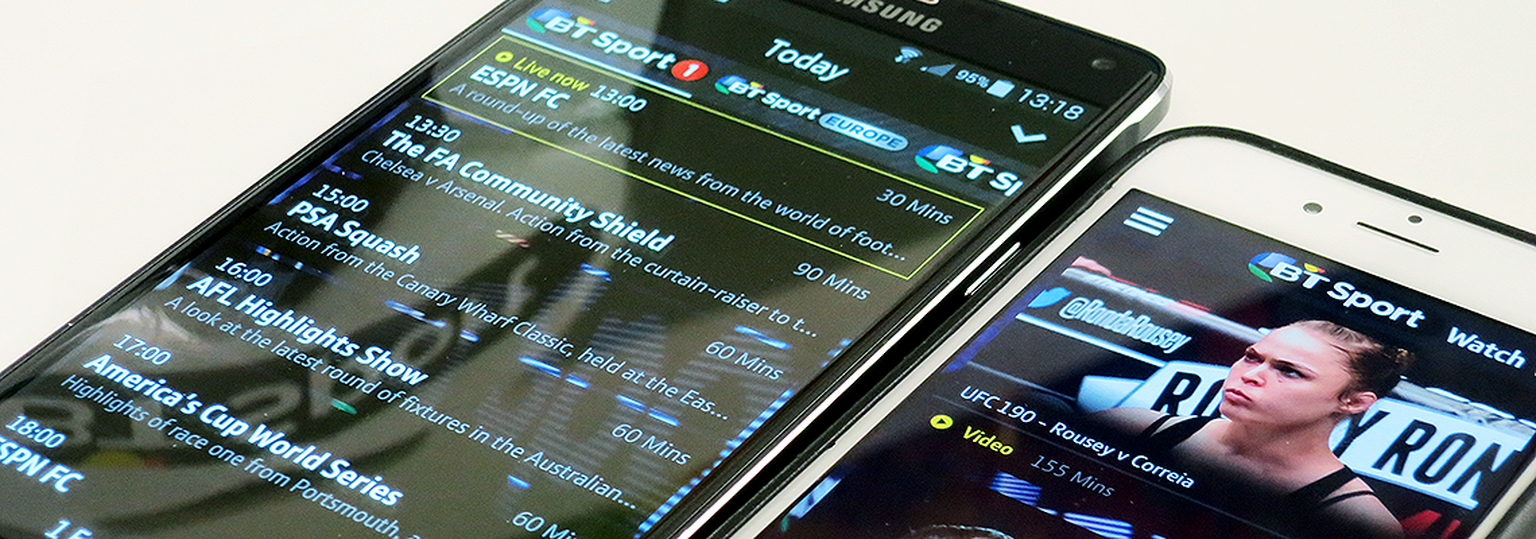 BT Sport for iOS and Android review
