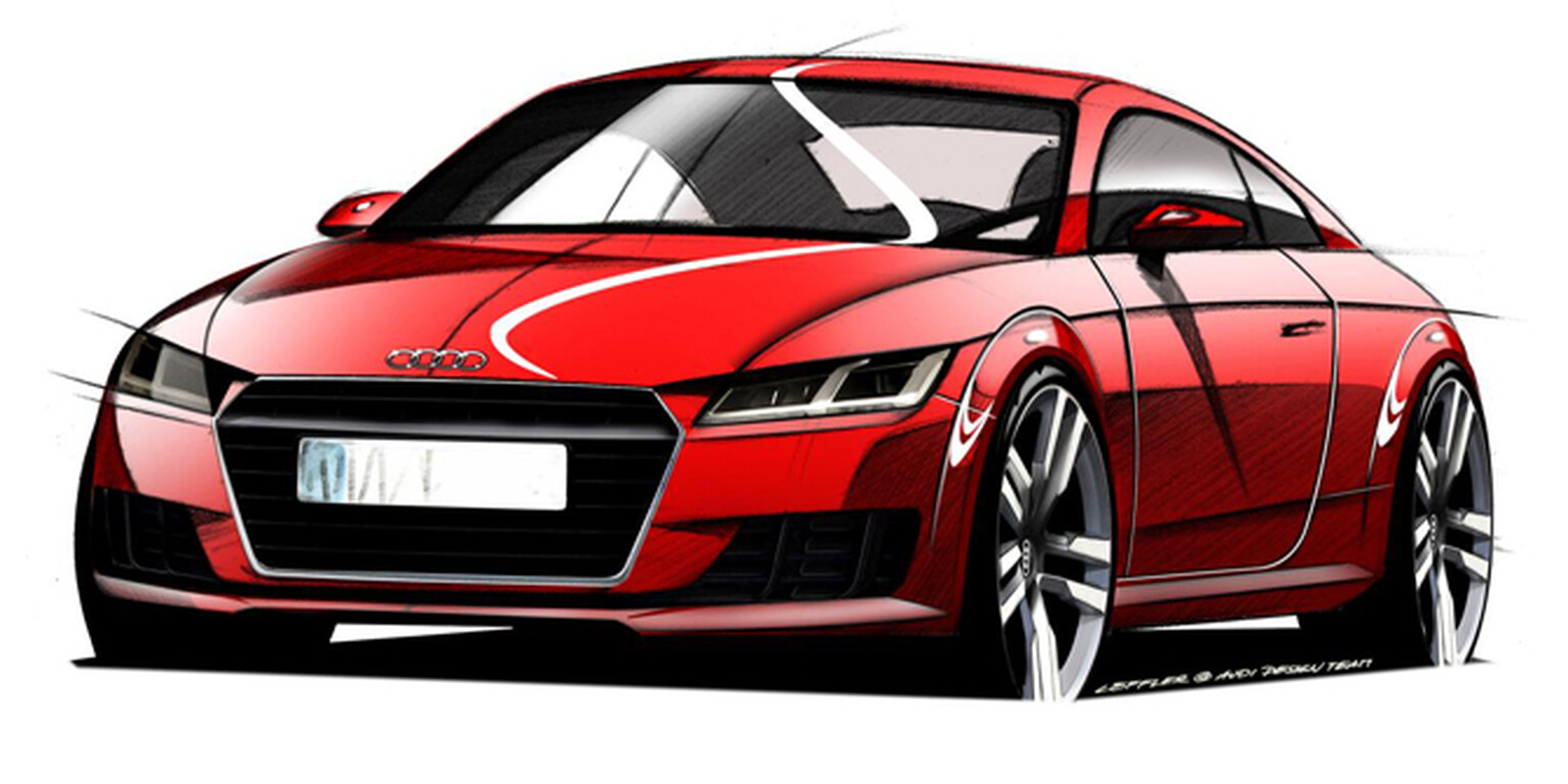 Audi TT design sketches emerge