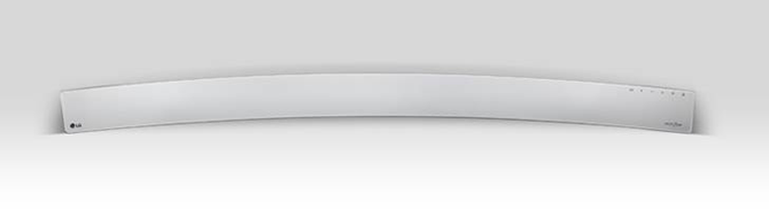 LG’s HS8 wireless soundbar apes the curved sweet spot of its 4K Ultra HD TVs