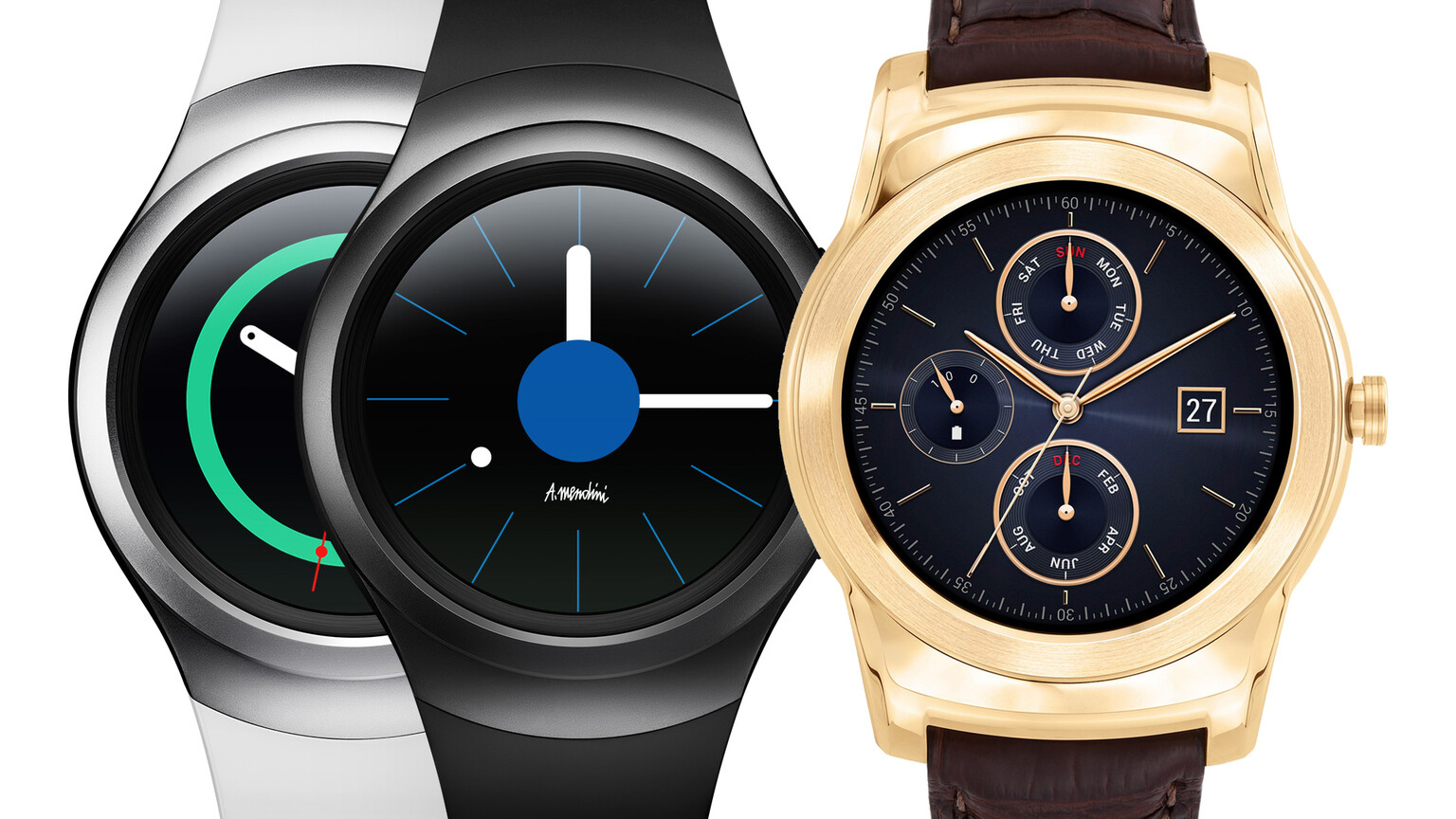 Samsung Gear S2 and LG Watch Urbane Luxe revealed ahead of IFA debut