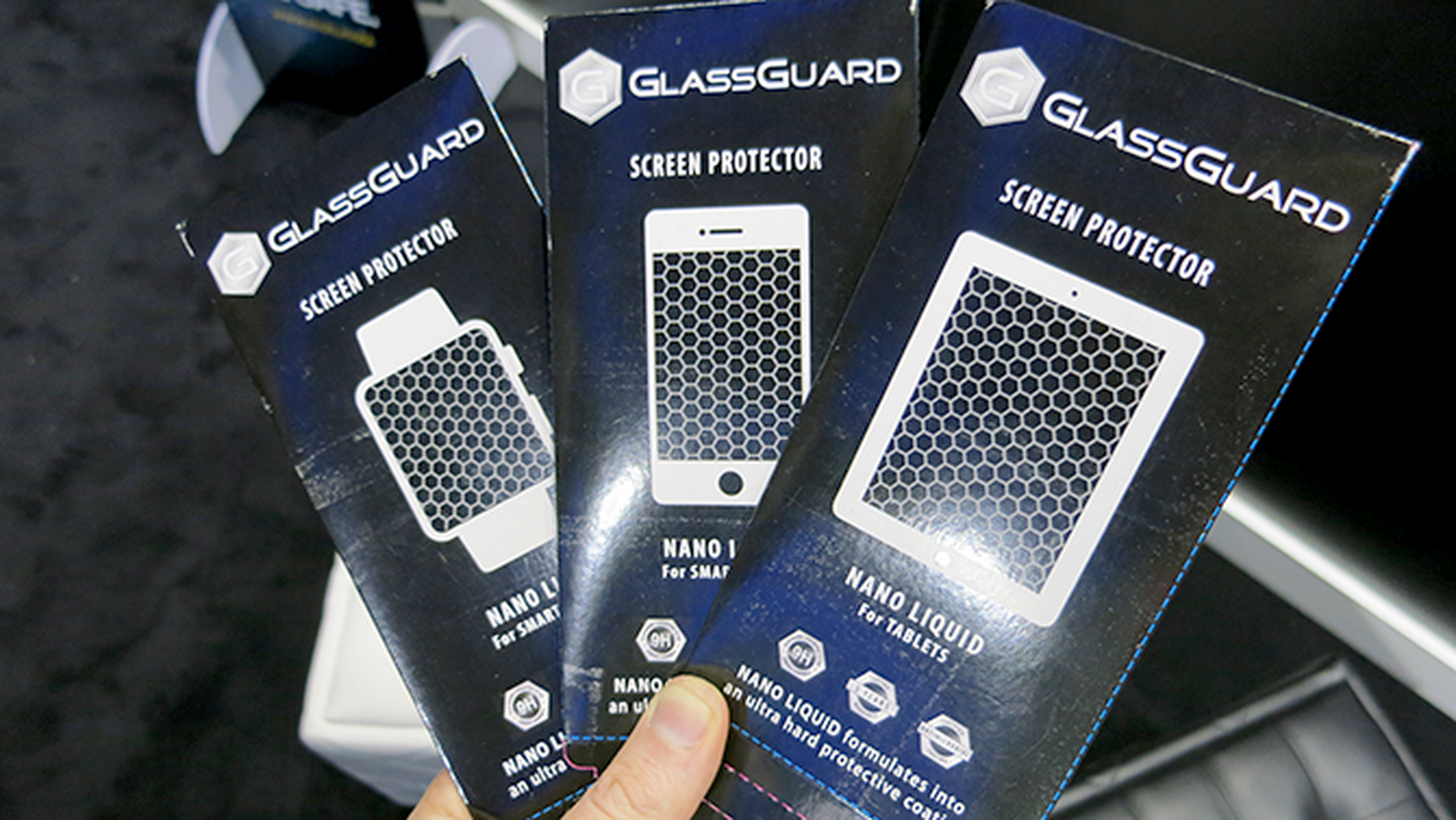 Glassguard nanoliquid makes your phone's screen borderline diamond-hard