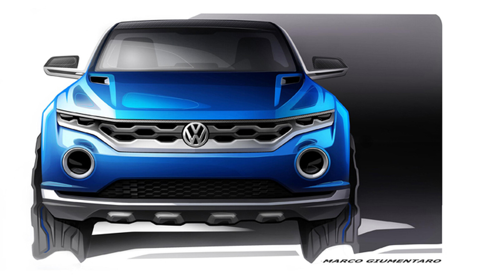 VW T-Roc is a high-riding SUV concept