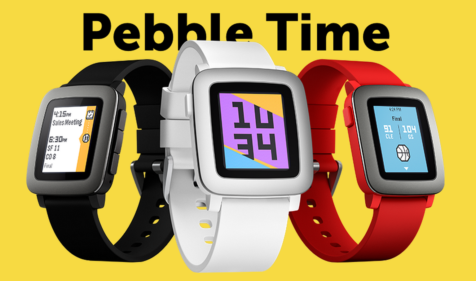 Pebble Time vs Time Steel vs Time Round