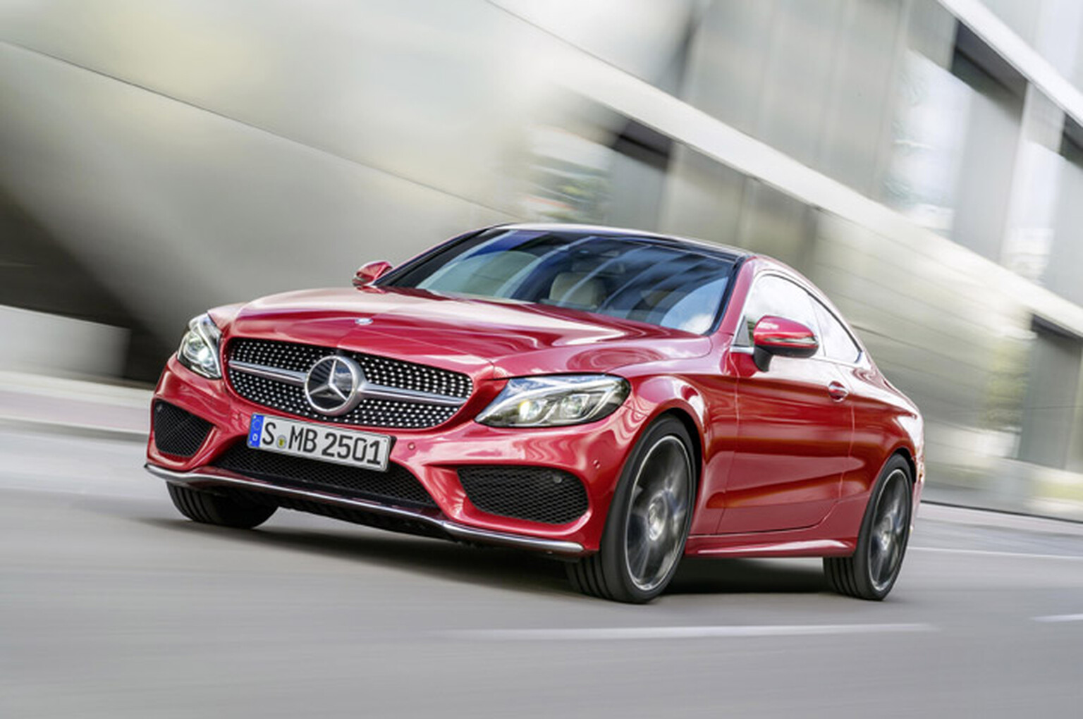 The new Mercedes C-Class Coupe is here