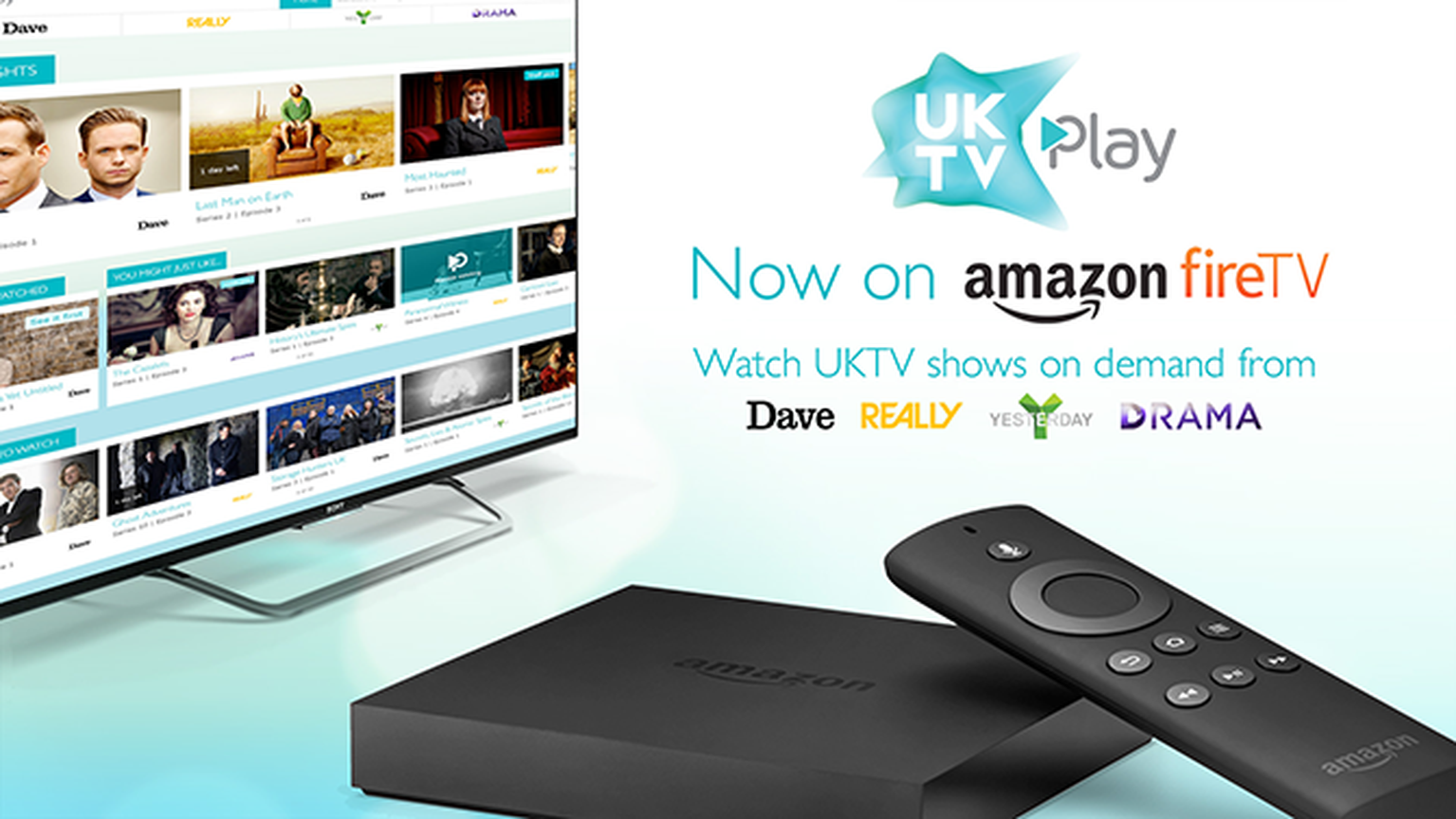 Amazon Fire TV owners Really get Dave, Drama and Yesterday, today