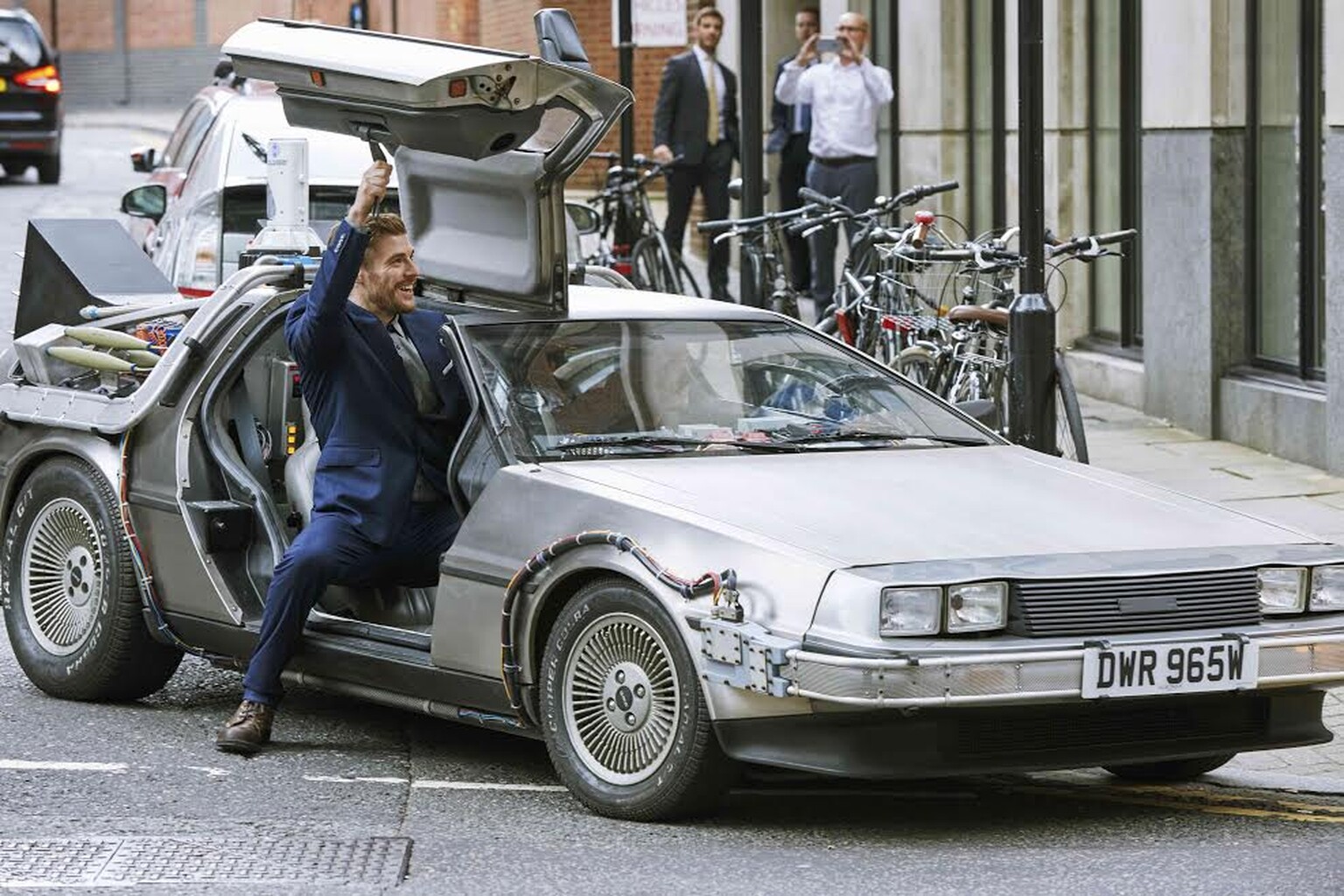 Uber and Pepsi Max drove Londoners around in DeLoreans for Back to the Future Day