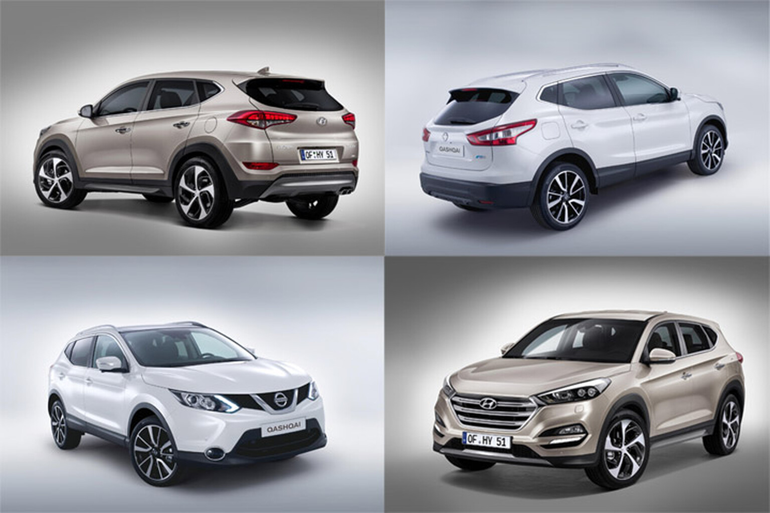 Hyundai Tucson vs Nissan Qashqai: Which crossover is best?