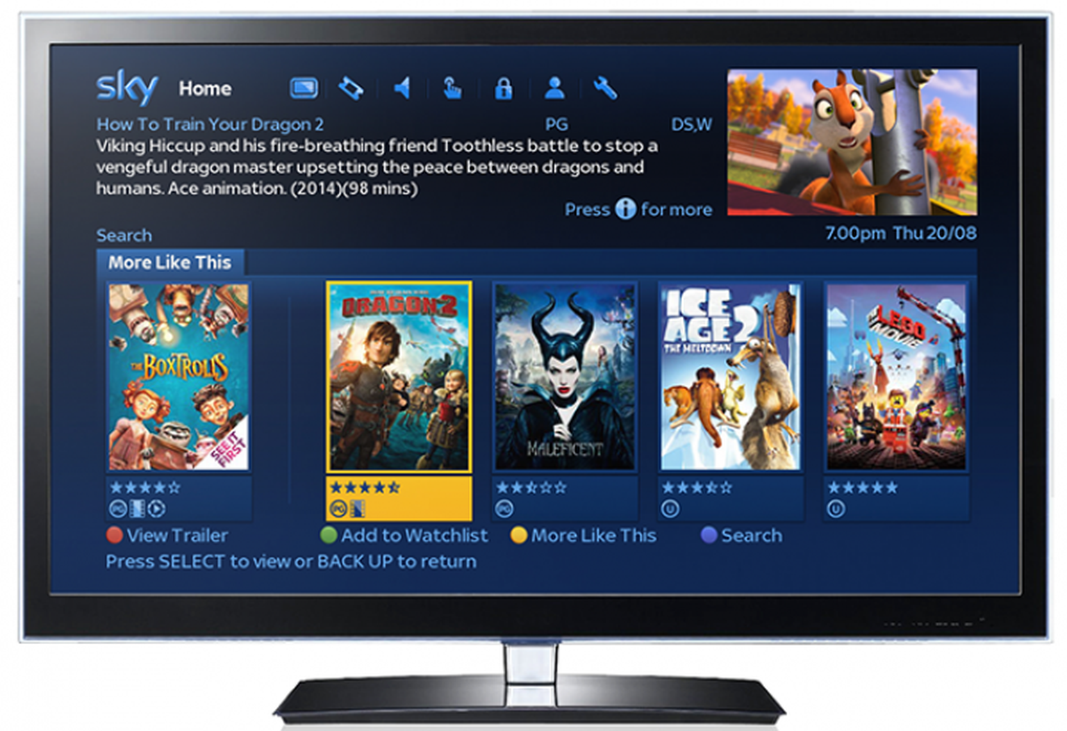 Free Sky broadband for a year bundled with Sky Movies