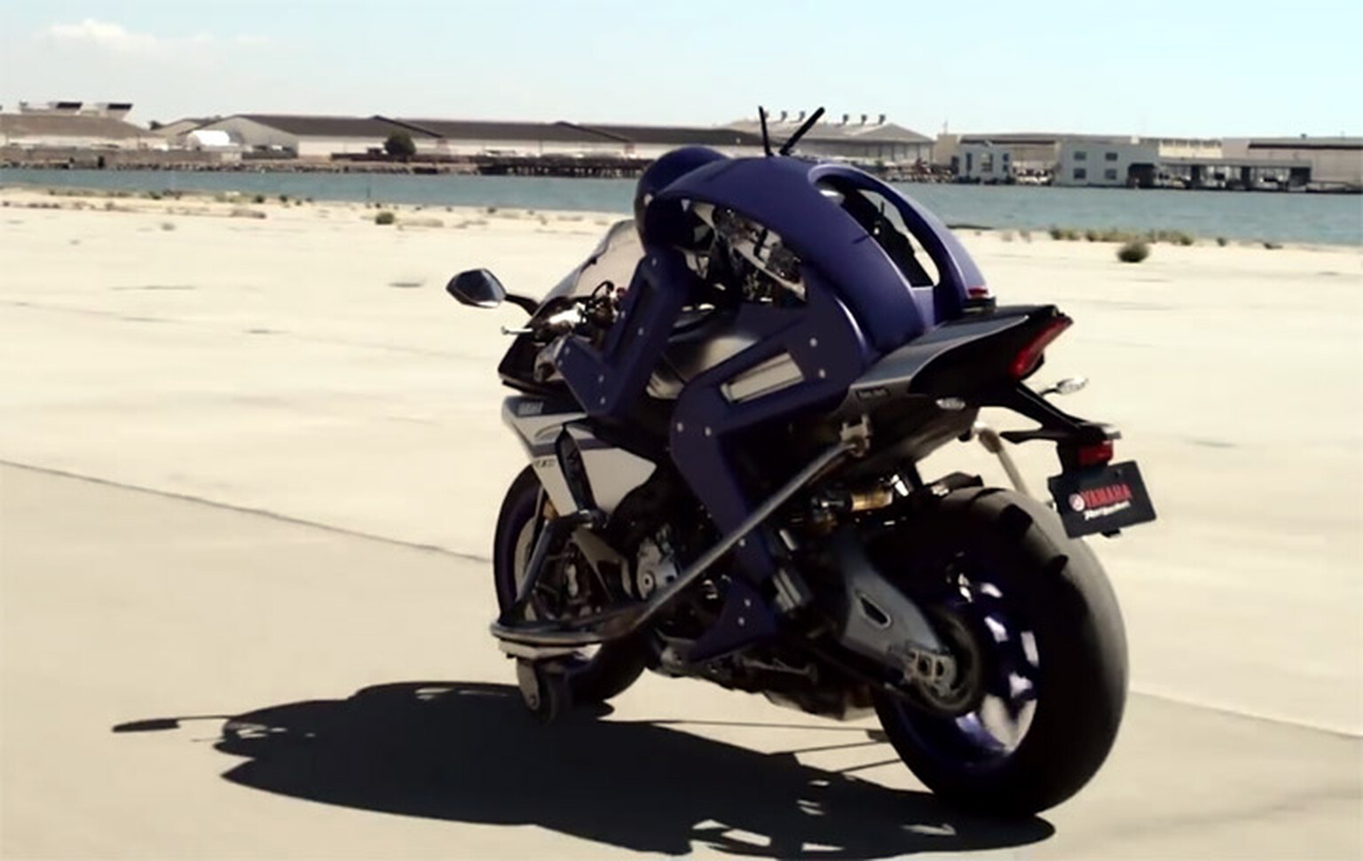 Yamaha MotoBot wants to beat Valentino Rossi at his own game