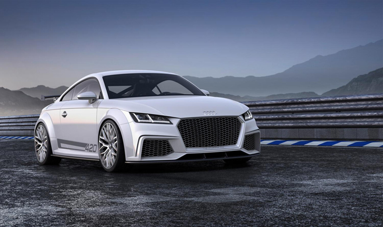 Audi TT quattro sport concept makes the new TTS look slow