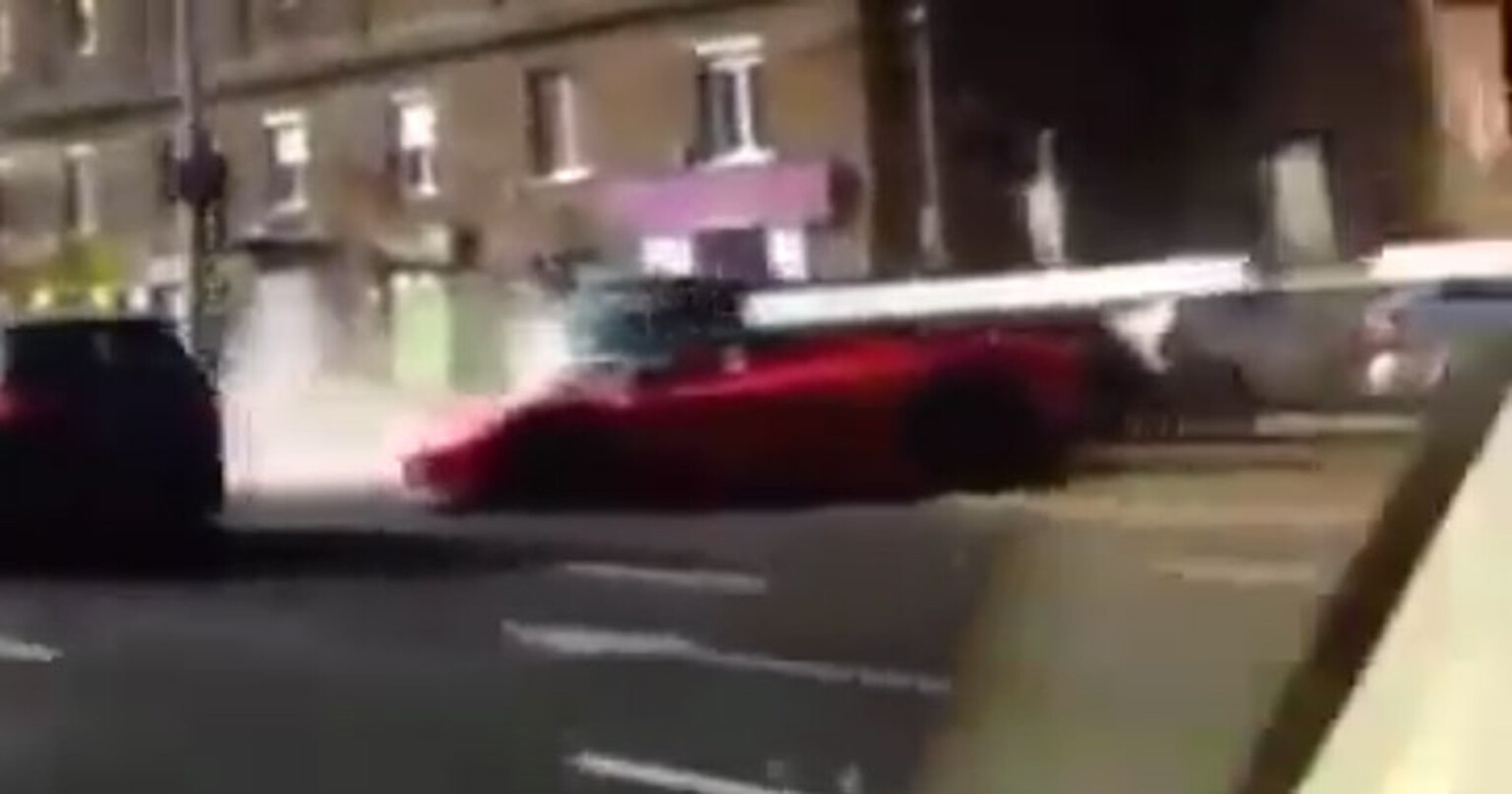 Watch someone crash a million pound Ferrari LaFerrari