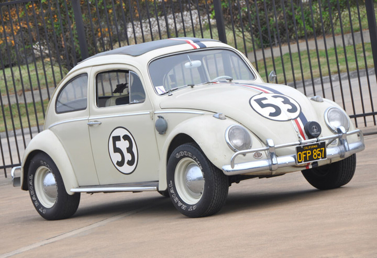 Herbie the Love Bug fetched how much at auction?