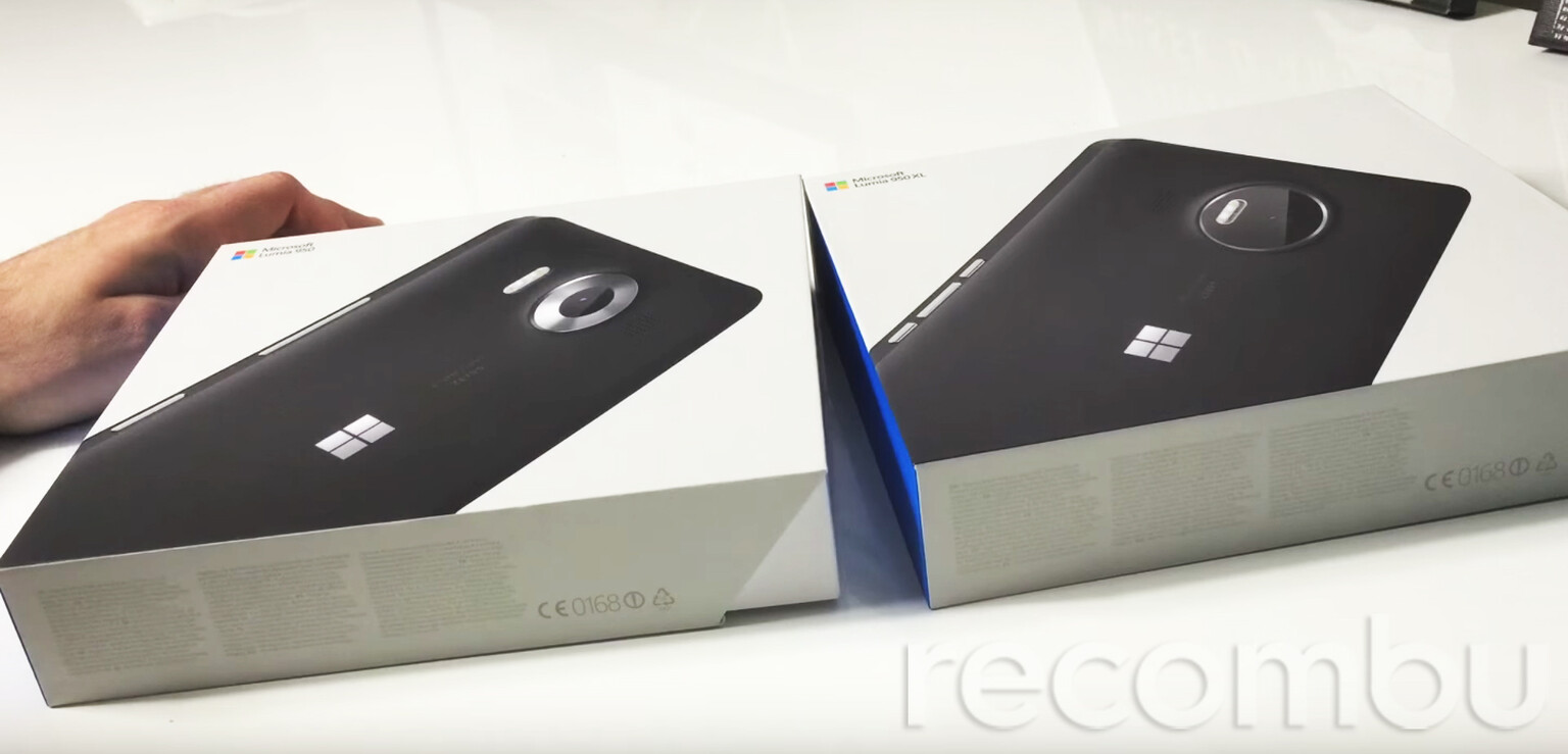 Microsoft Lumia 950/950 XL unboxing and first look