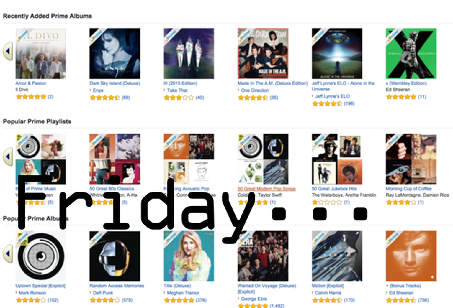 Amazon's running a £10,000 gift card lottery for Prime Music subscribers