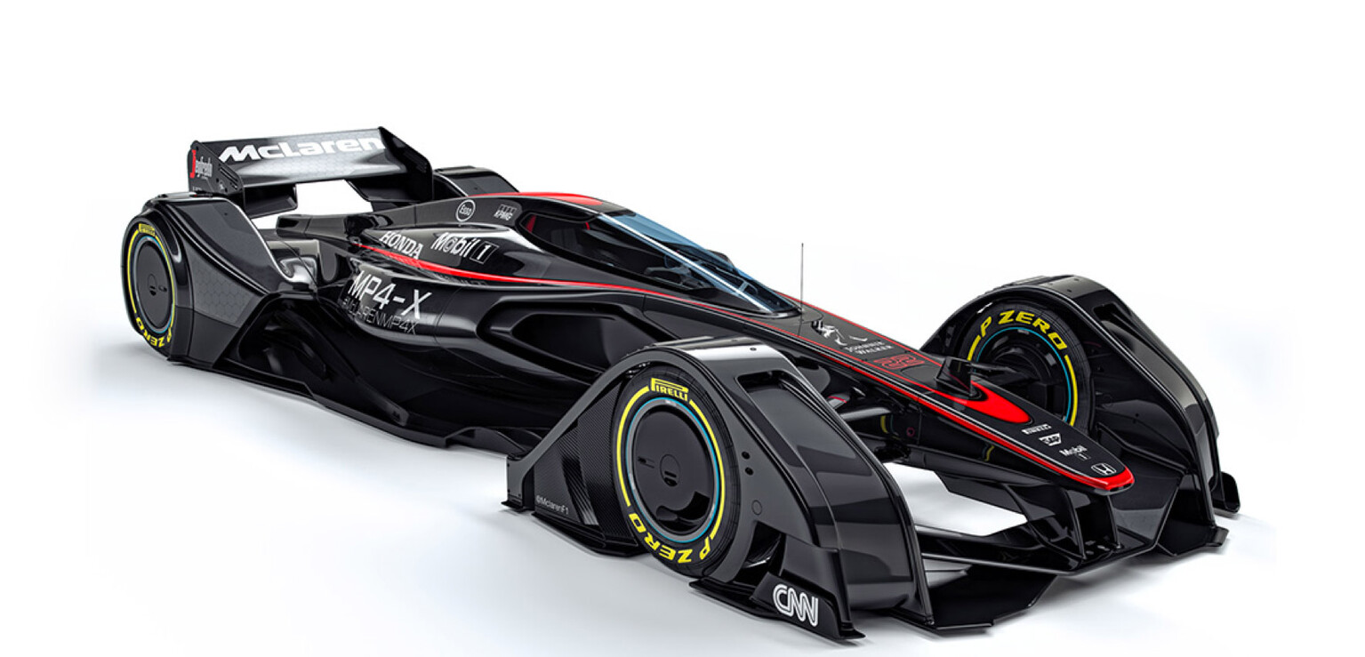 Meet McLaren's shape-shifting MP4-X Formula One concept car