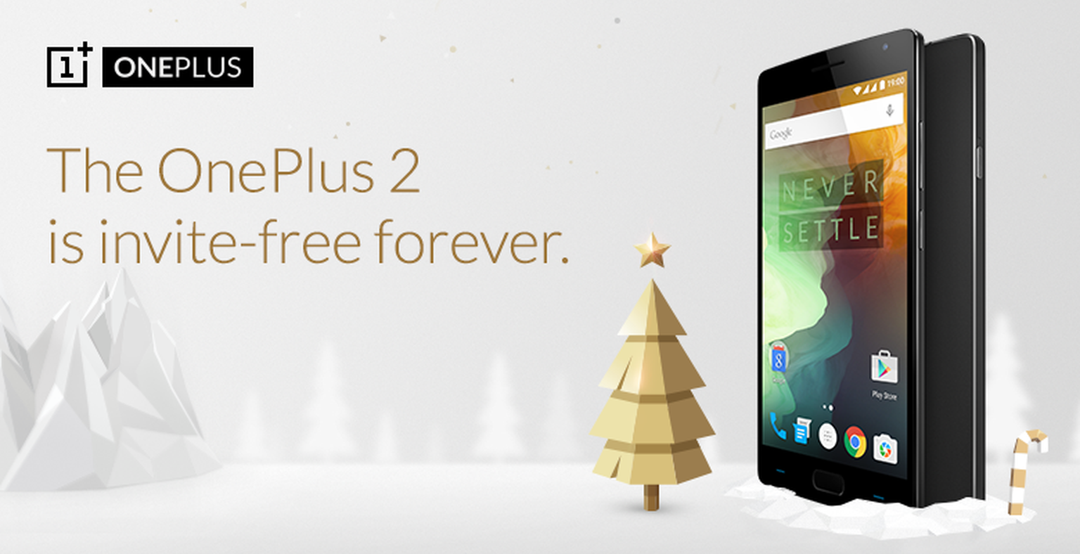 You’ll never need an invite to buy the OnePlus 2 again