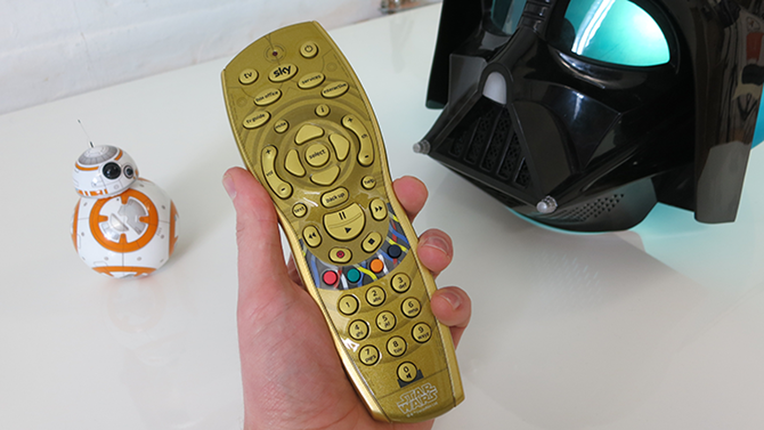 Star Wars C-3PO-branded Sky+HD remote: Hands on