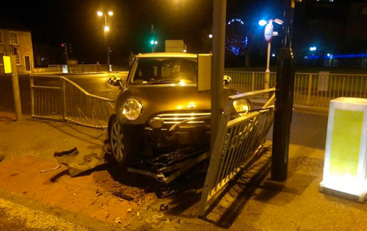 Drink-driver tries to hide from police in nativity scene