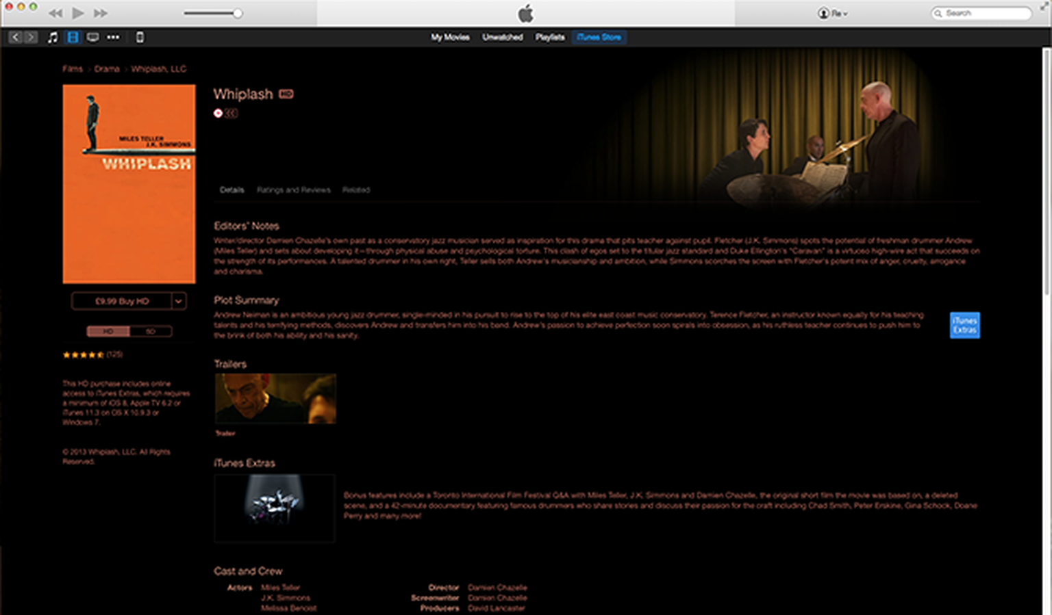 How can I get 1080p HD video downloads on iTunes?