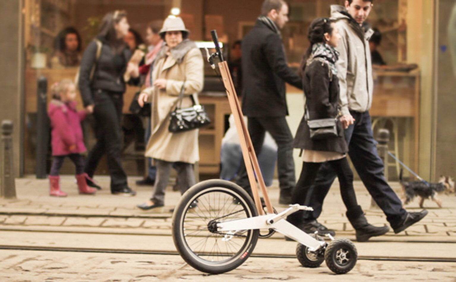 Halfbike has you running and cycling to work