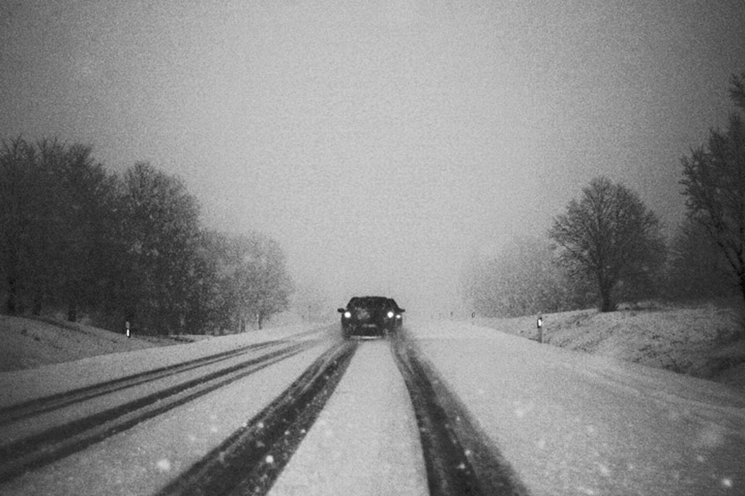 How much longer is the stopping distance in icy weather?