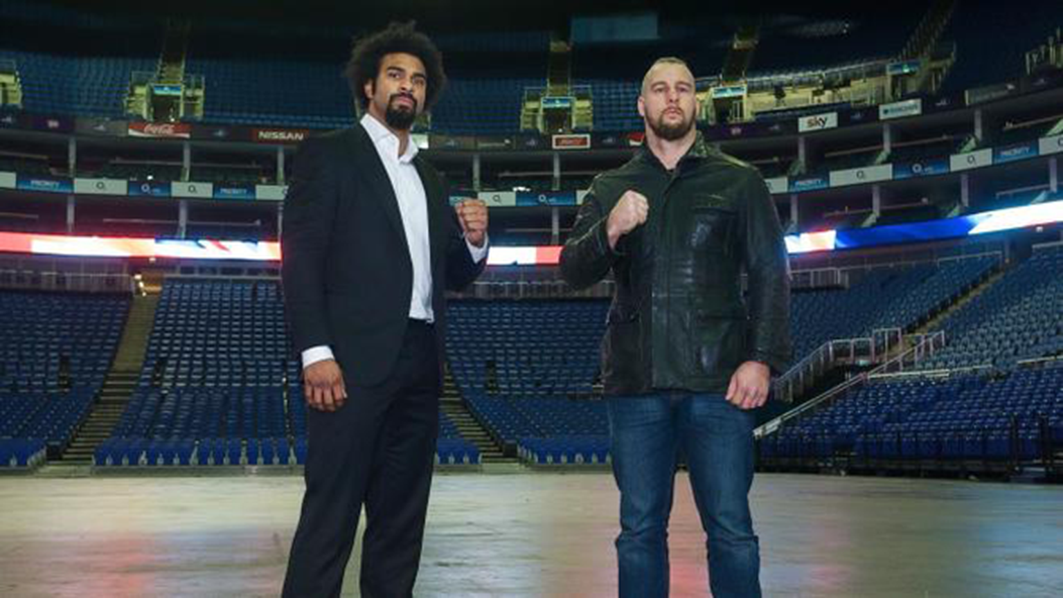 What time is David Haye vs Mark De Mori broadcast on Dave?