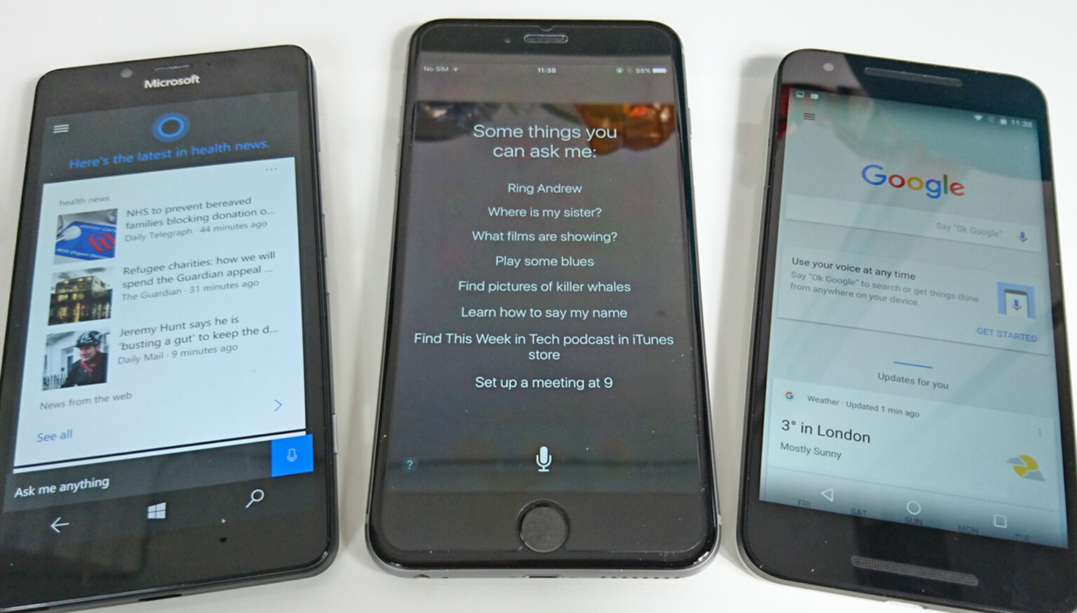 Cortana vs Siri vs Google Now (2016): Which voice assistant is best?