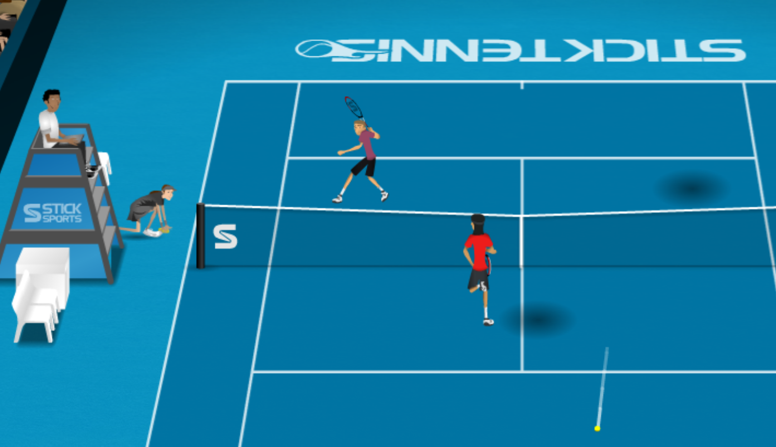 Stick Tennis (iOS) game review