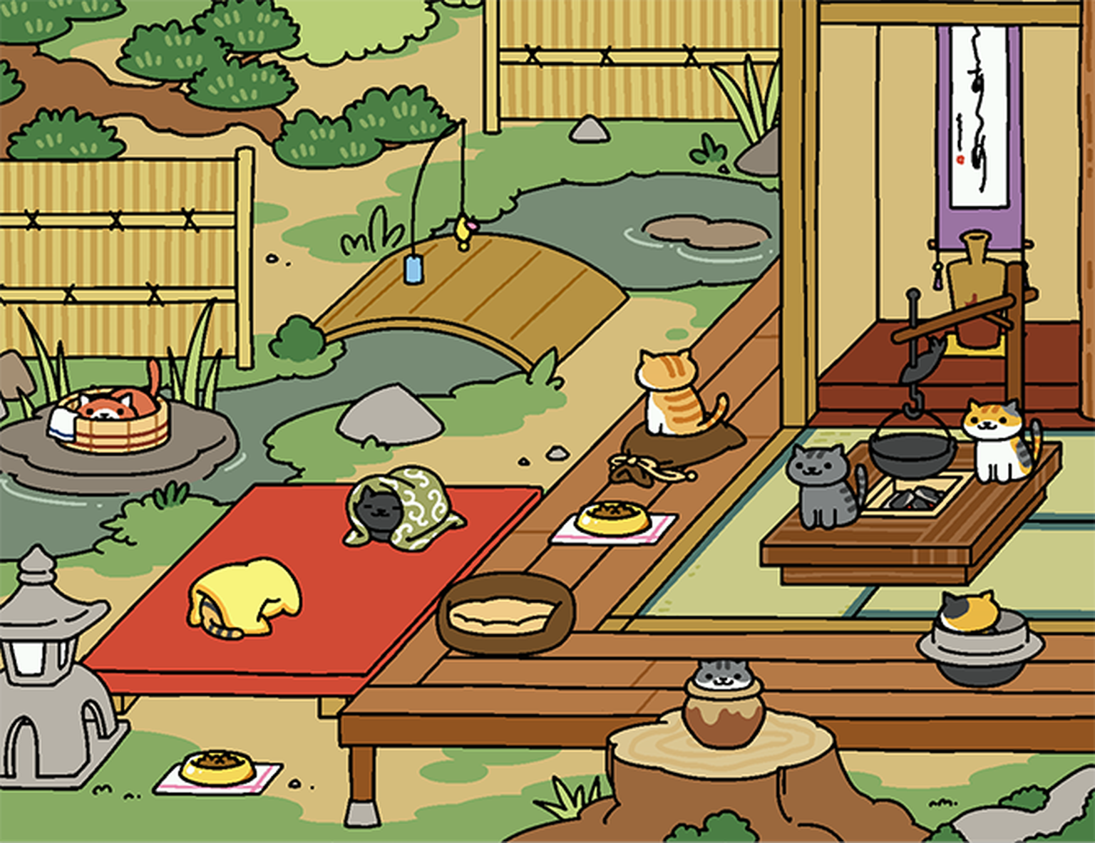 Neko Atsume updated with new items
