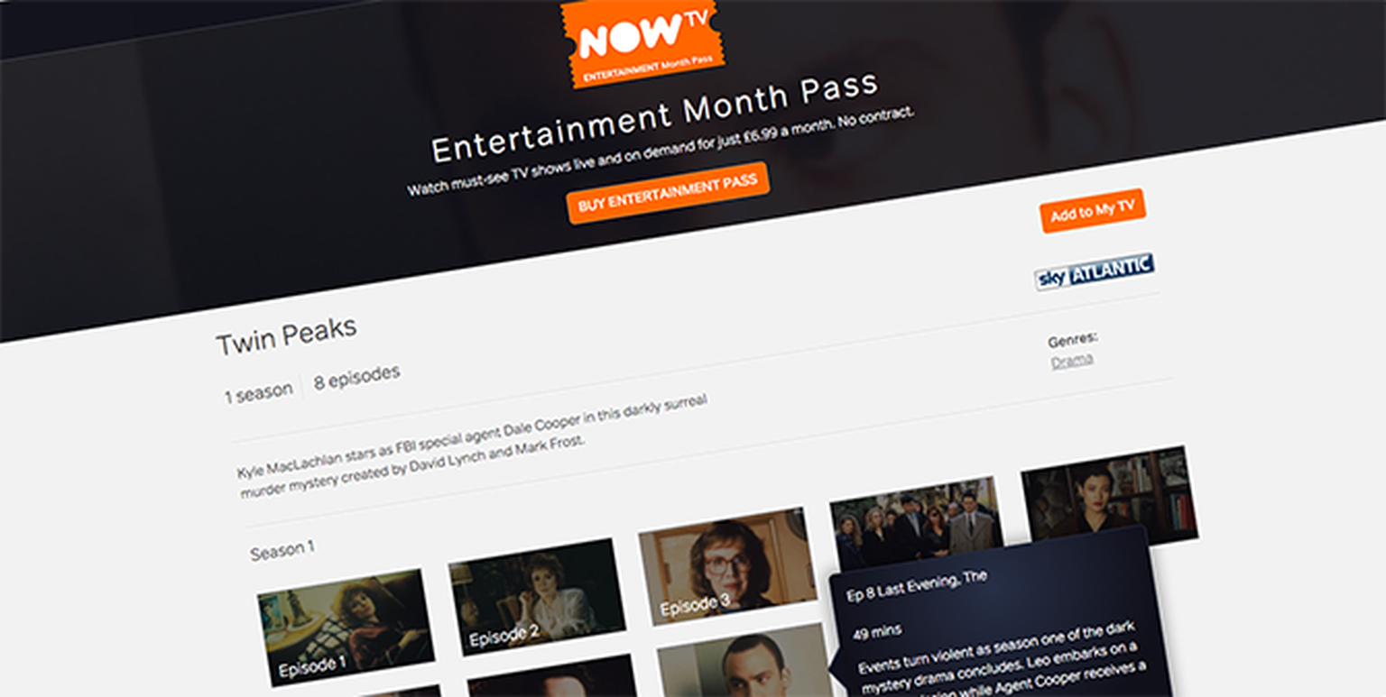 Best TV shows that you can watch on Now TV