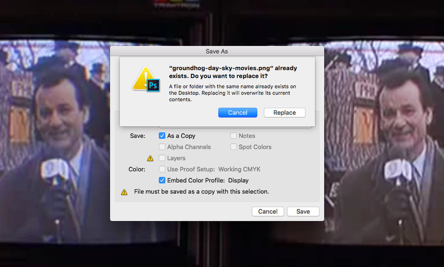 Sky Movies is showing Groundhog Day on repeat today. Sky Movies is showing Groundhog Day on repeat today.