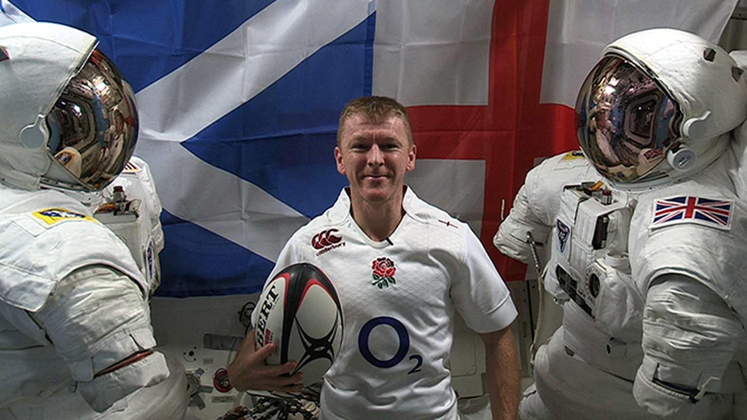 Ground control to Major Tim: The BBC’s beaming Scotland v England live to the ISS