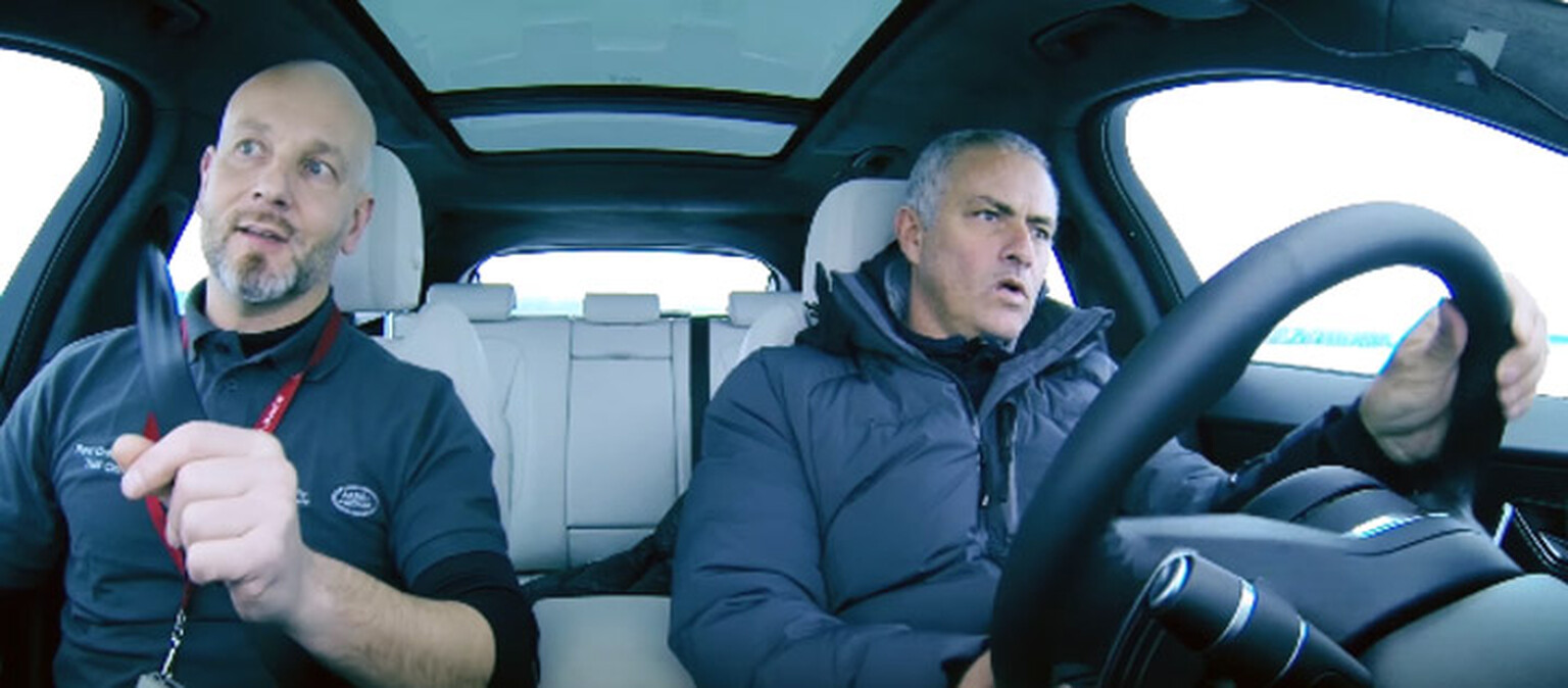 Jose Mourinho fills time since Chelsea departure with Jaguar F-Pace video