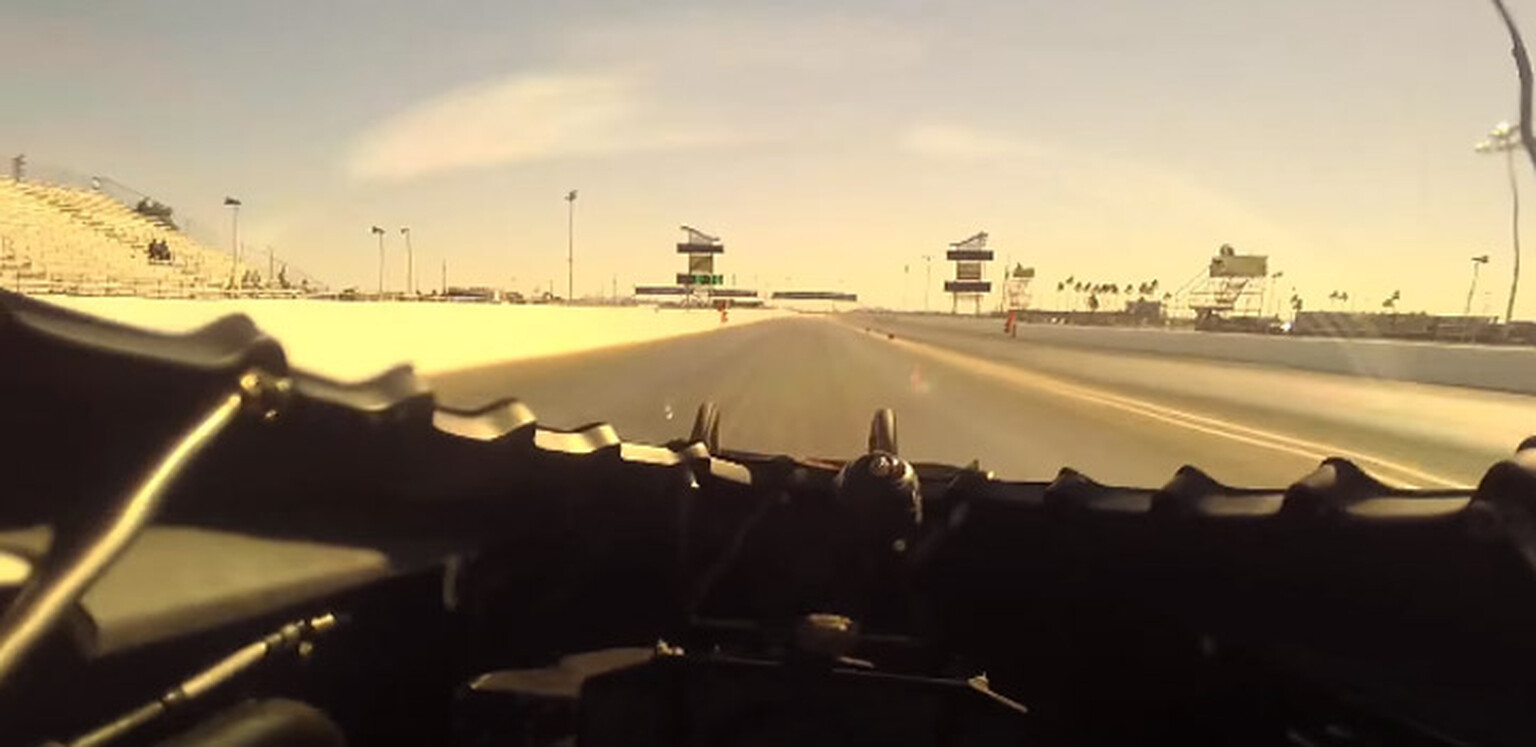 Watch a car go from 0-300mph in under 4 seconds
