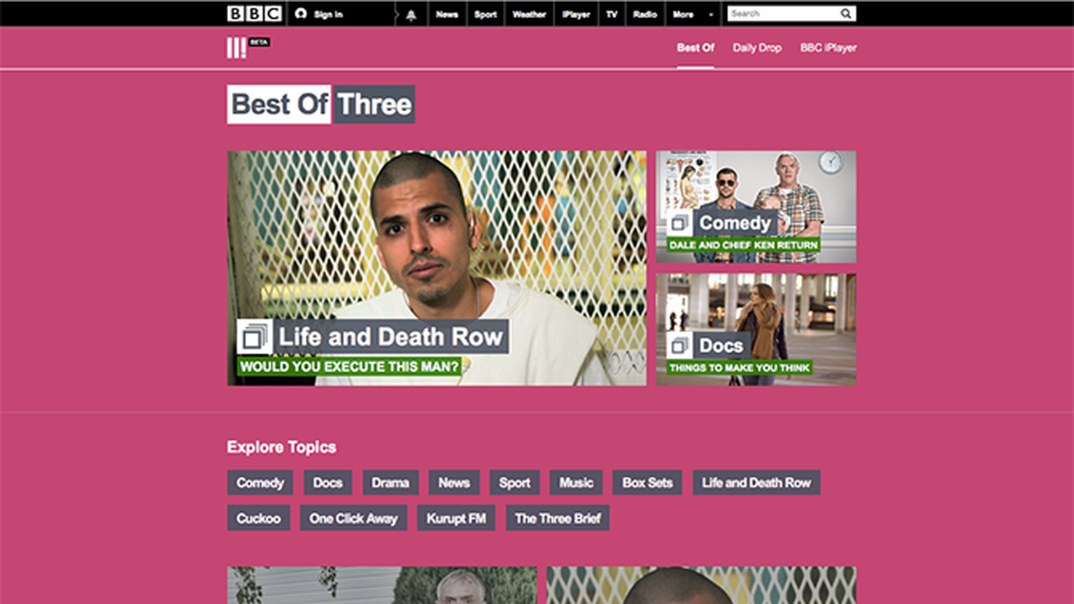 BBC Three is dead: Long live BBC Three