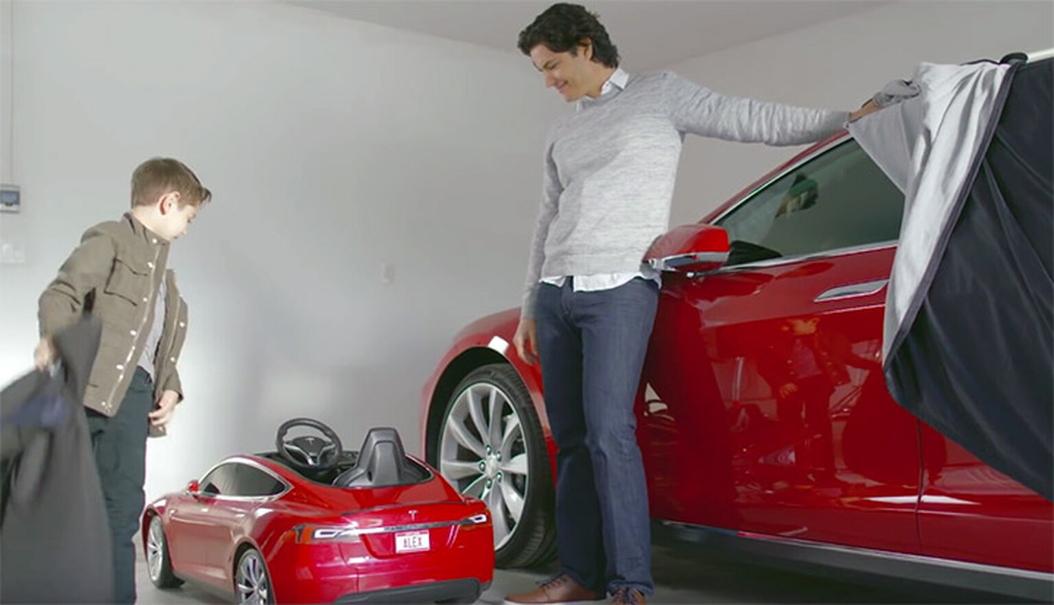 Introducing the Tesla Model S for kids