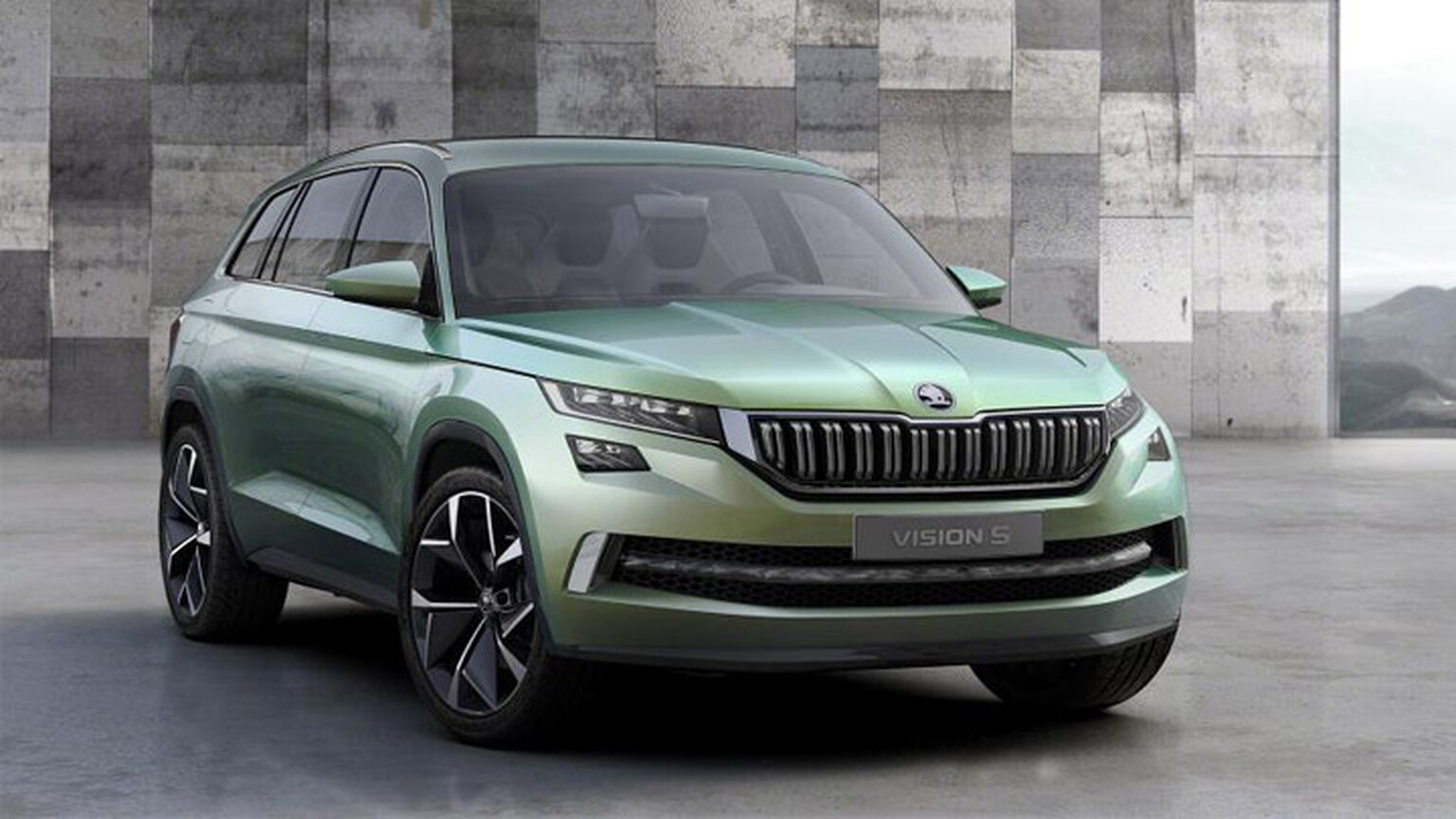 Skoda VisionS concept is a six-seater plug-in hybrid