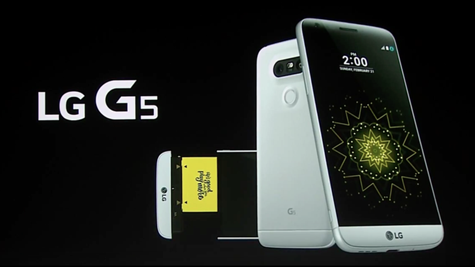 LG G5 announced at MWC ‘16: All-metal modular jacket with a 5.3-inch Quad HD screen