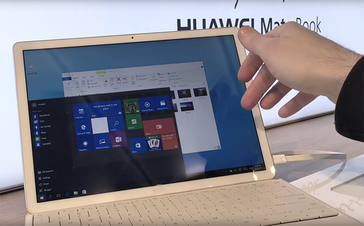 Huawei MateBook hands on review | MWC 2016