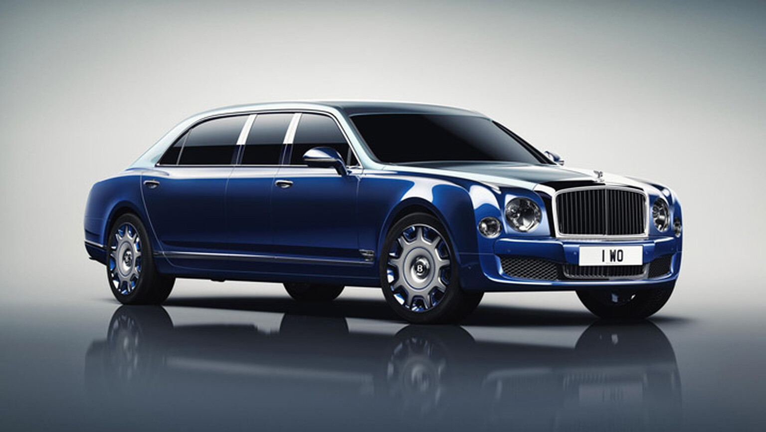 Bentley Mulsanne Grand Limousine by Mulliner is a six-seater mouthful