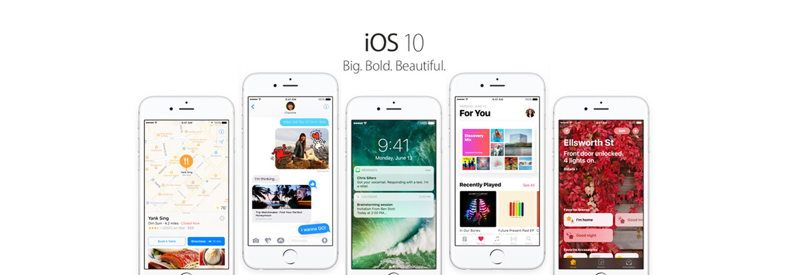 All you need to know about iOS 10