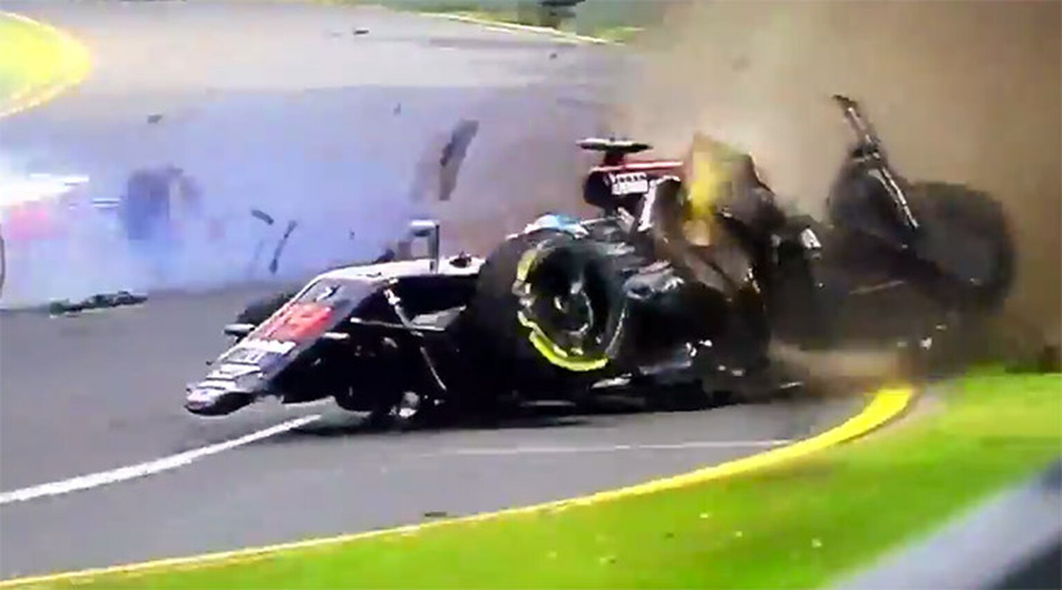 Fernando Alonso 'luckiest man alive' after surviving 200mph crash