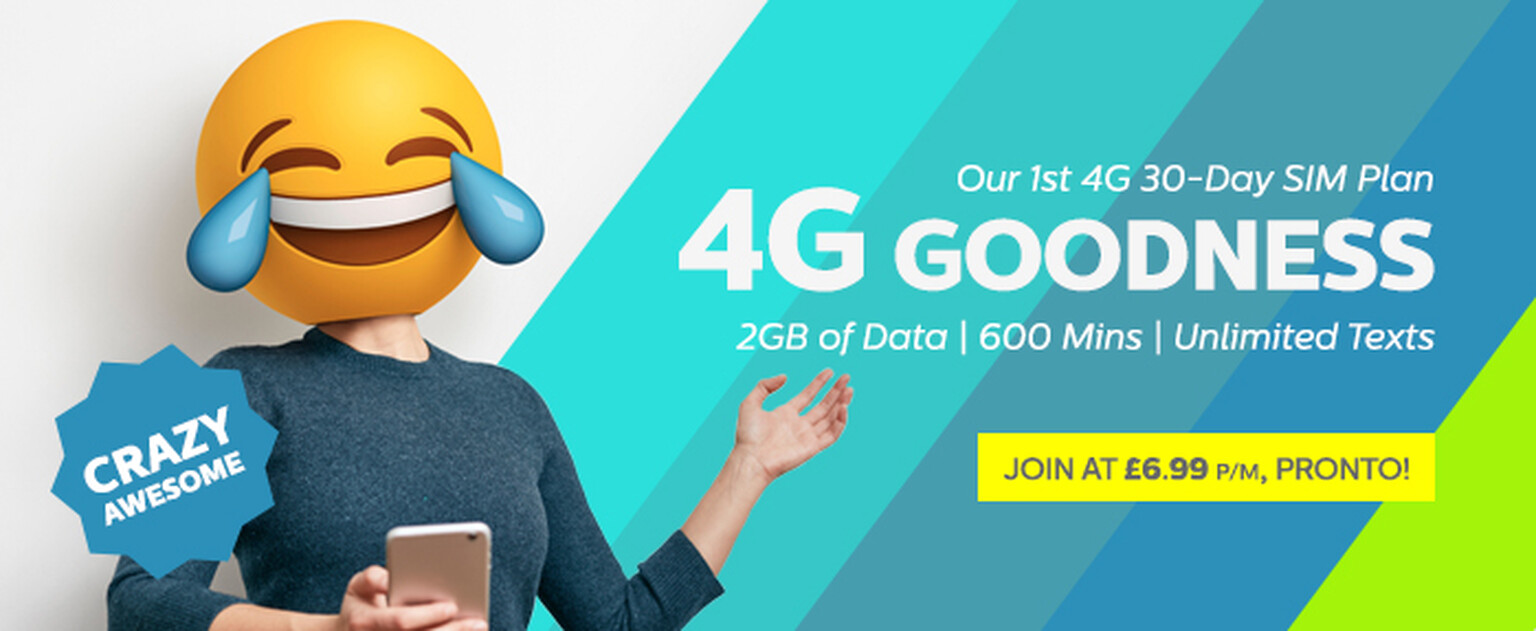 UK network The People's Operator offers ridiculously cheap 4G tariffs