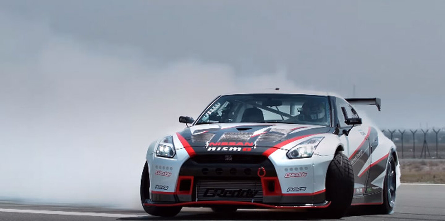 Nissan just broke the fastest drift world record in a GT-R