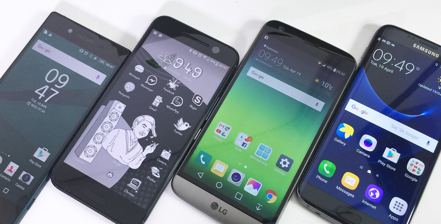 HTC 10 vs LG G5 vs Galaxy S7 vs Xperia Z5: Battle of the Best Android Phones