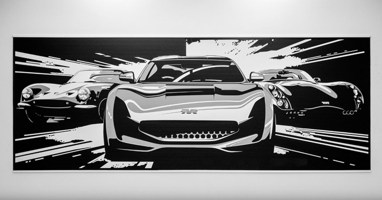 TVR provides a peek at its new car