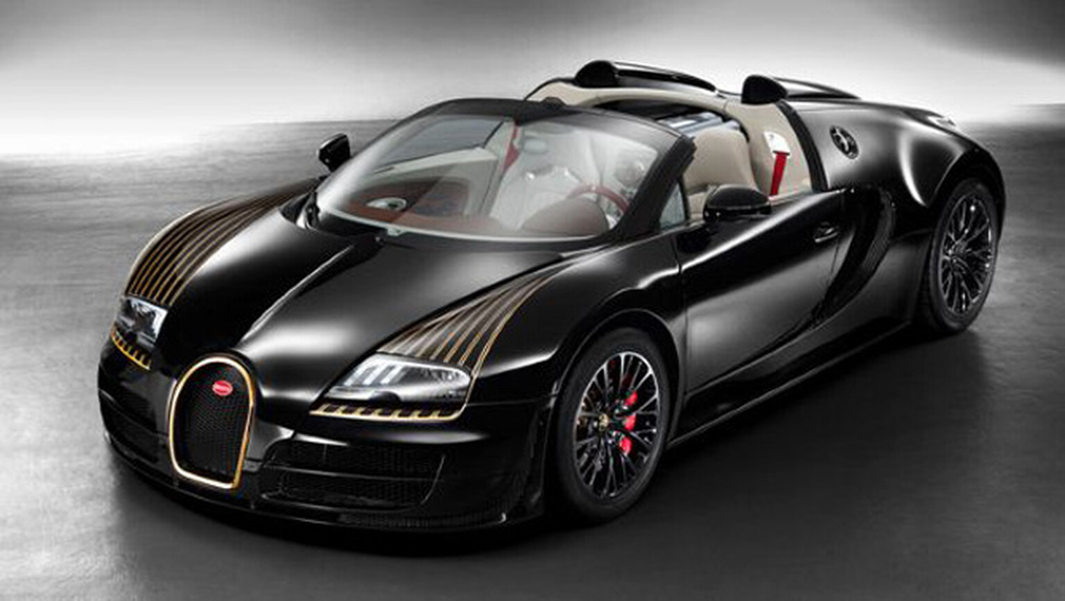 Bugatti Veyron 'Black Bess' special edition is 24-carats of awesome