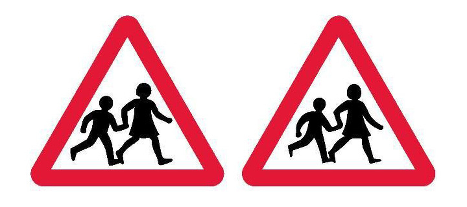 Famous British road sign given the most minor makeover ever