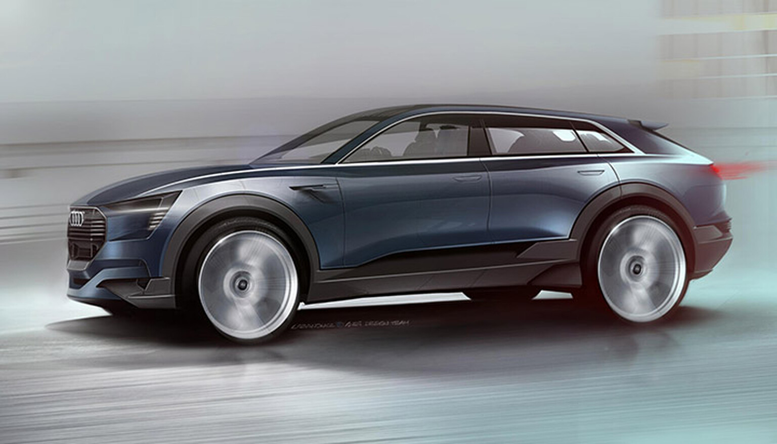 Audi all-electric SUV to take on the Tesla Model X in 2018